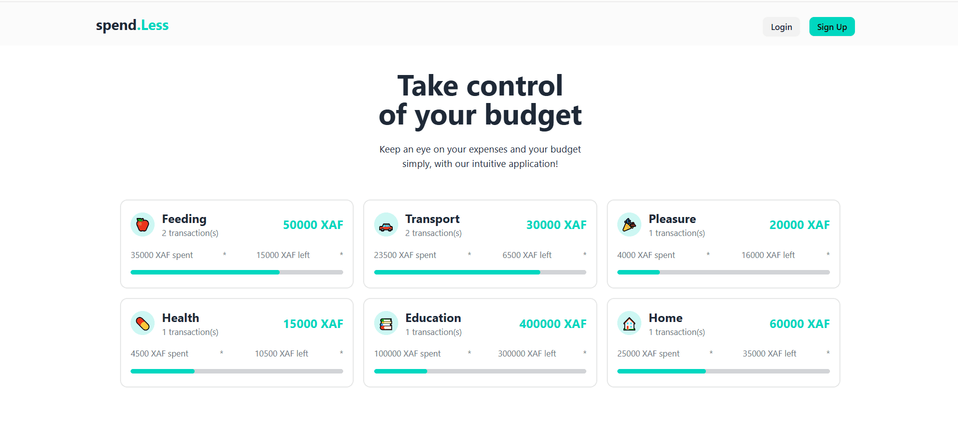 Spendless — Personal Finance Tracker